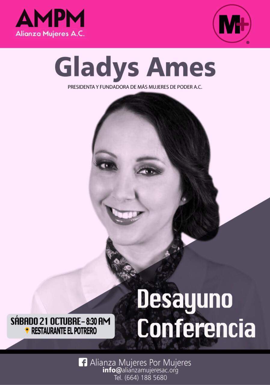 Desayuno/Conferencia – Gladys Ames